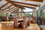 Enjoy the red rock views in the expansive great room